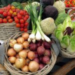 vegetables at farmer's market